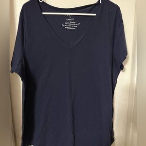 Navy tee
